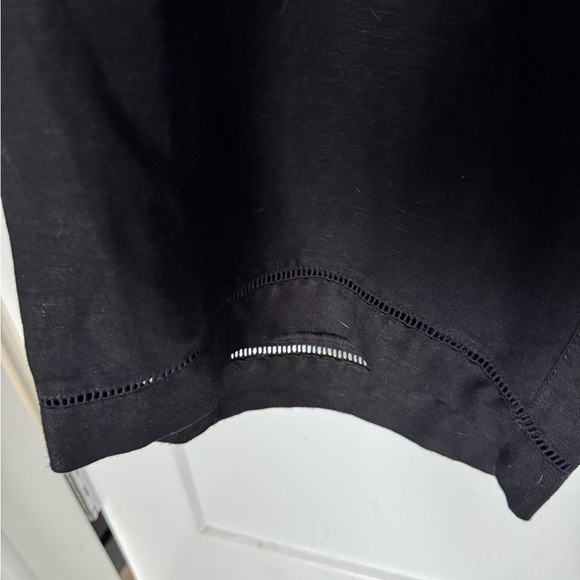 Lane Bryant Black Linen-Blend Pants - Picture 6 of 6